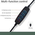 JMARY FM-536A 10 Zoll Ring Live Fill Light Streaming Stand Beauty Light Set – Bild 4