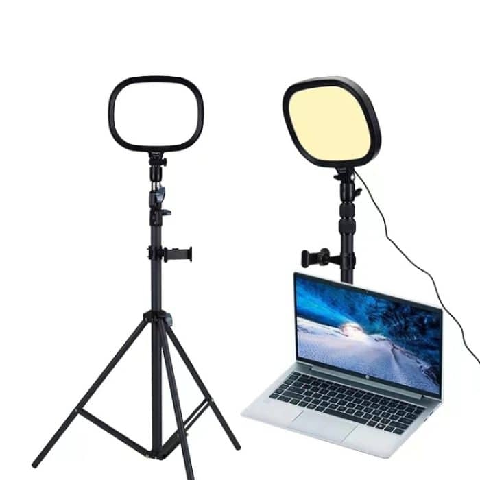 SYA0025102.jpg JMARY FM-58R Live-Streaming-Fotografie-Fülllicht, um 180 Grad drehbares 9-Zoll-LED-Licht – Bild 1
