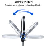 JMARY FM-58R Live-Streaming-Fotografie-Fülllicht, um 180 Grad drehbares 9-Zoll-LED-Licht – Bild 5