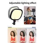 JMARY FM-58R Live-Streaming-Fotografie-Fülllicht, um 180 Grad drehbares 9-Zoll-LED-Licht – Bild 6
