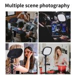 JMARY FM-58R Live-Streaming-Fotografie-Fülllicht, um 180 Grad drehbares 9-Zoll-LED-Licht – Bild 7