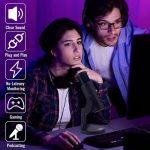 JMARY MC-PW9 USB-Kabel, Mikrofon, Sprachaufzeichnungswerkzeug, RGB-Licht – Bild 4