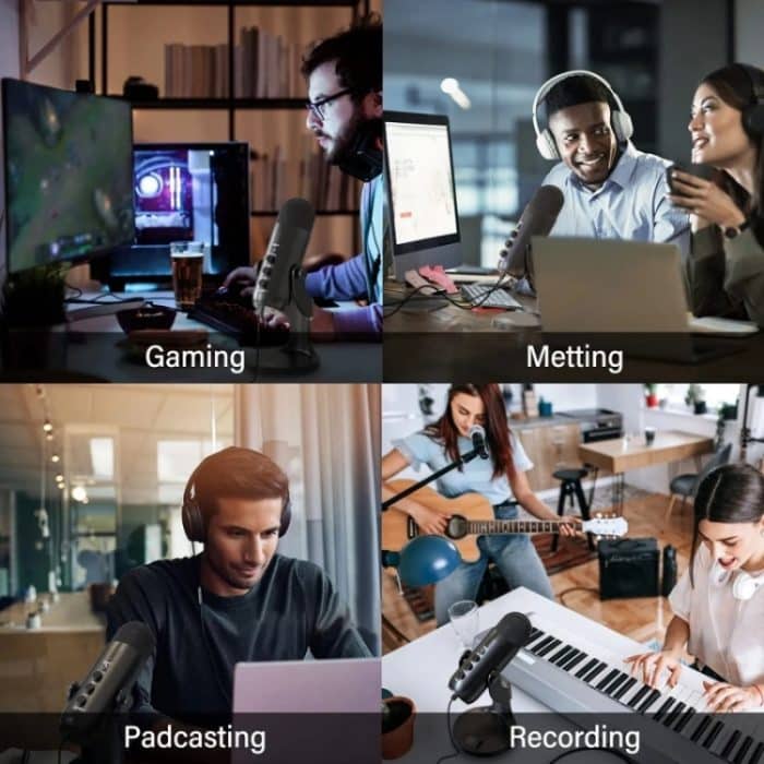 JMARY MC-PW8 USB-Desktop-Kondensatormikrofon – Bild 7