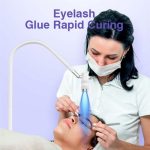 HD-AL10 UV-Maniküre-Wimpern-Schönheits-Stehlampe, Fokuseinstellung, Touch-Dimmung mit Fußschalter, US Plug, UK Plug, EU Plug, AU Plug – Bild 5