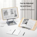 LS15 Für 10-17-Zoll-Geräte Tablet-Ständer Aluminium + ABS Verstellbarer Desktop-Halter mit Clip – Bild 2