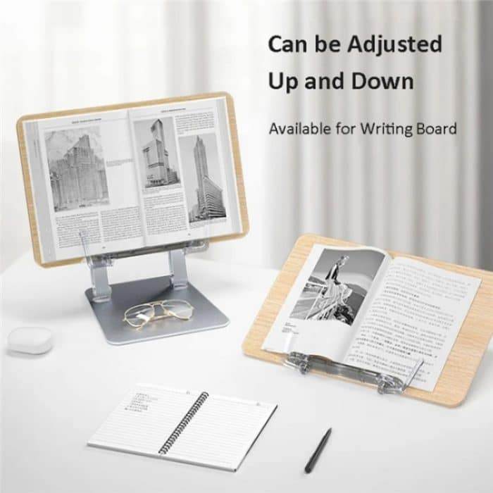 LS15 Für 10-17-Zoll-Geräte Tablet-Ständer Aluminium + ABS Verstellbarer Desktop-Halter mit Clip – Bild 2