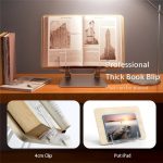 LS15 Für 10-17-Zoll-Geräte Tablet-Ständer Aluminium + ABS Verstellbarer Desktop-Halter mit Clip – Bild 4