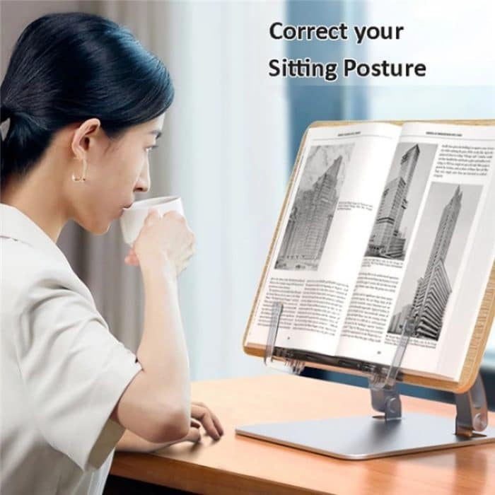 LS15 Für 10-17-Zoll-Geräte Tablet-Ständer Aluminium + ABS Verstellbarer Desktop-Halter mit Clip – Bild 6