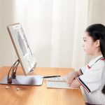 LS15 Für 10-17-Zoll-Geräte Tablet-Ständer Aluminium + ABS Verstellbarer Desktop-Halter mit Clip – Bild 7