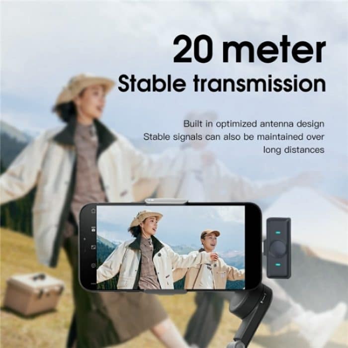 SX21 Typ-C-Port 2,4 G Smart Clip-On Wireless-Mikrofon – Bild 6