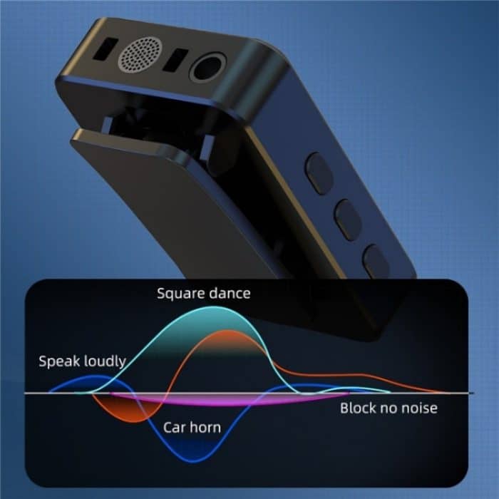 SX12 kabelloses Lavalier-Ansteckmikrofon mit zwei Mikrofonen + Empfänger – Bild 3