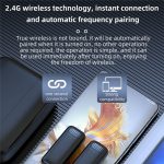 K13 2-in-1-Lavalier-Funkmikrofon mit 8-poligem Empfänger und Ladestation – Bild 3