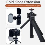 JMARY MT-29 Mini Ausziehbarer Live-Streaming-Desktop-Stativ Selfie-Stick Kamera-Telefonhalter – Bild 2