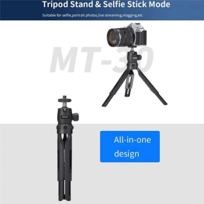 JMARY MT-30 Desktop Stativ Kamera Telefon Projektor Selfie Stick 5-abschnitt Verstellbares Stativ – Bild 3