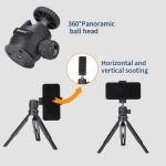 JMARY MT-30 Desktop Stativ Kamera Telefon Projektor Selfie Stick 5-abschnitt Verstellbares Stativ – Bild 5