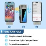 JMARY MW-15 Für iPhone / iPad 2.4G Lavalier Wireless-Mikrofon – Bild 4