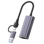 T30B USB/Typ-C zu Gigabit Hub Adapter für Laptop Tablet PC Telefone Docking Station