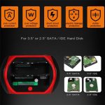575D USB Festplatte Halter Laptop Mobile Festplatte Box 2,5/3,5 zoll SATA IDE HDD Basis, US Plug, UK Plug, EU Plug, AU Plug – Bild 4