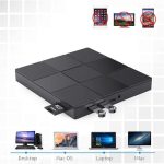 009 mit USB-Anschluss für Laptop-Computer Externes DVD-Laufwerk USB 3.0 + Typ-C-Adapter – Bild 4