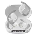 S200 Kabellose Ohrhörer Bluetooth 5.3 Kopfhörer Sport-Ohrhörer mit Mikrofon Ohrbügel Wasserdichte In-Ear-Ohrhörer LED-Stromanzeige Headset