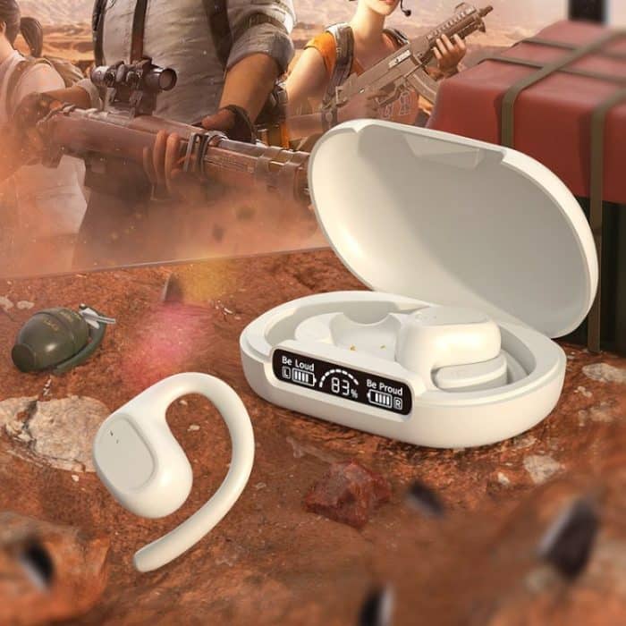 S200 Kabellose Ohrhörer Bluetooth 5.3 Kopfhörer Sport-Ohrhörer mit Mikrofon Ohrbügel Wasserdichte In-Ear-Ohrhörer LED-Stromanzeige Headset – Bild 6