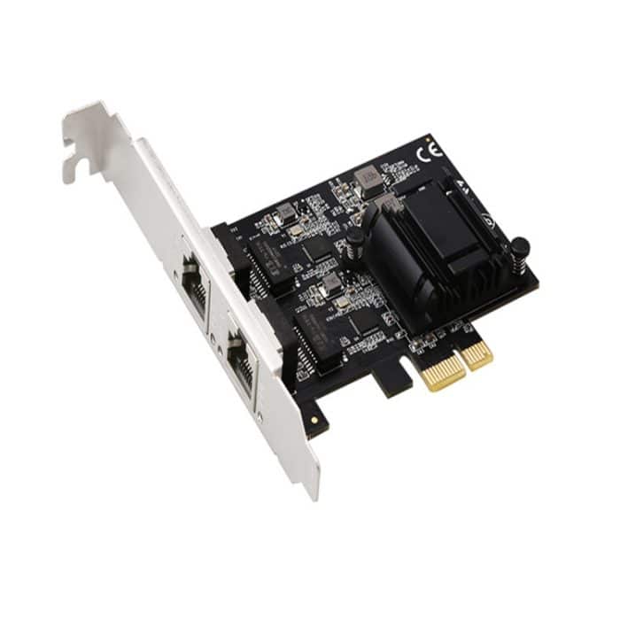 Dual-port 2,5G Gigabit Netzwerk Adapter Desktop 8125BG Chip Ethernet Server Netzwerk Adapter ESXi Diskless PXE – Bild 1