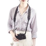 Kameragurt aus Canvas, Umhänge-Schultergurt mit Schnellverschlüssen für DSLR/SLR-Kamera – Bild 9