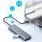 ADS-309D USB / Typ-C auf 3 x USB 3.0 + Typ-C Datenport-Erweiterungs-Hub-Adapter – Bild 6