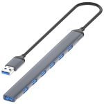 ADS-303A Datenübertragung USB 3.0 / 2.0 Hub Erweiterung Dock Station 7-Port USB Adapter