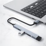 ADS-806A 5-in-1 Kartenleser USB-A auf USB3.0 + USB2.0 + Typ-C + SD/TF Slot USB Hub – Bild 7