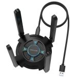 WAVLINK WN695X2 AX5400 USB WiFi 6 Dongle 4 Antennen Empfänger Tri-Band Wireless Adapter – Bild 2