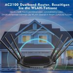 WAVLINK WN531A6 Dualband-WLAN-Repeater AC2100 Gigabit-Ethernet-Port WLAN-Router, US Plug, UK Plug, EU Plug, AU Plug – Bild 8