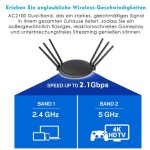 WAVLINK WN531A6 Dualband-WLAN-Repeater AC2100 Gigabit-Ethernet-Port WLAN-Router, US Plug, UK Plug, EU Plug, AU Plug – Bild 9