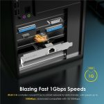 WAVLINK NWP001 1Gbps RTL8111H Chip Ethernet Adapter PCIe Netzwerkkarte – Bild 3