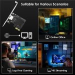 WAVLINK NWP001 1Gbps RTL8111H Chip Ethernet Adapter PCIe Netzwerkkarte – Bild 8