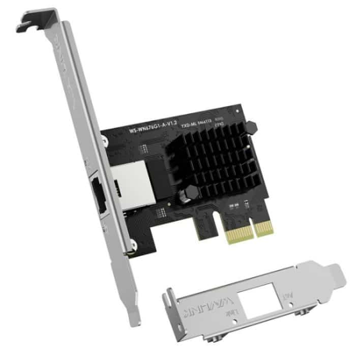 WAVLINK NWP002 2Gbps RTL8125B Chip RJ45 Ethernet Adapter PCIe Netzwerkkarte – Bild 2