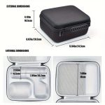 Für Shure SM7B/MV7/MV7X Outdoor Reise Hartschalen-Aufbewahrungstasche – Bild 11