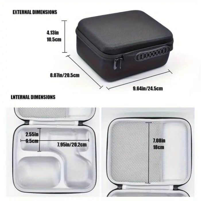 Für Shure SM7B/MV7/MV7X Outdoor Reise Hartschalen-Aufbewahrungstasche – Bild 11