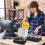 Für Shure SM7B/MV7/MV7X Outdoor Reise Hartschalen-Aufbewahrungstasche – Bild 12