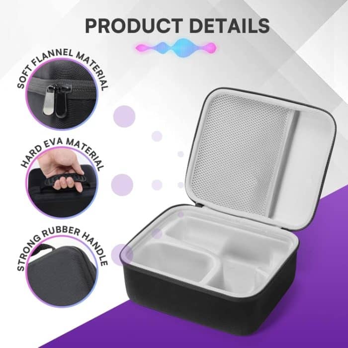 Für Shure SM7B/MV7/MV7X Outdoor Reise Hartschalen-Aufbewahrungstasche – Bild 7