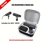 Für Shure SM7B/MV7/MV7X Outdoor Reise Hartschalen-Aufbewahrungstasche – Bild 9