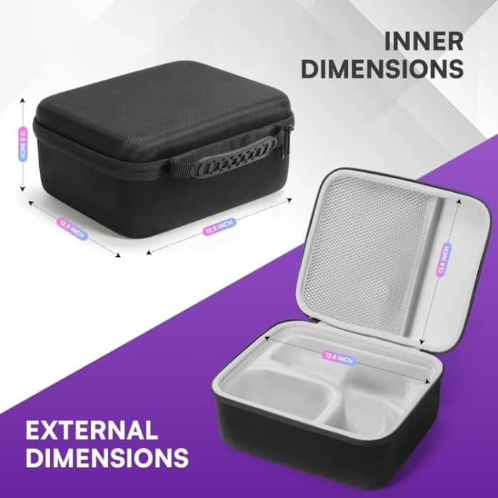 Für Shure SM7B/MV7/MV7X Outdoor Reise Hartschalen-Aufbewahrungstasche – Bild 10