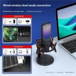 Yanmai X3W Kabelloses/kabelgebundenes Dual-Mode-RGB-Gaming-Mikrofon mit Rauschunterdrückung – Bild 9