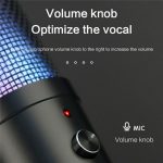 A6 USB-Schnittstelle Laptop-Aufnahmemikrofon mit RGB-Licht – Bild 3