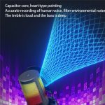 ME6P Professionelles USB-Desktop-Aufnahmemikrofon mit RGB-Licht – Bild 4