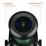 MU900 Max RGB-Licht E-Sports Gaming-Kondensatormikrofon mit Tischhalterung – Bild 3