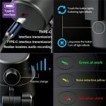 M8 Professionelles Desktop-Kondensatormikrofon mit RGB-Licht – Bild 7