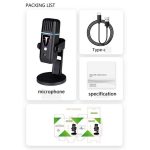 PDO-30 E-Sports Gaming Desktop-Kondensatormikrofon – Bild 7