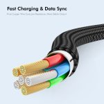 ENKAY ENK-CB170 USB C / Typ-C auf USB 2.0 B Druckerscanner Nylongeflochtenes Kabel, 0.5m, 1m, 2m – Bild 5