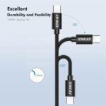 ENKAY ENK-CB169USB C / Typ-C auf Mini USB 2.0 Ladekabel Datenkabel, Länge 1m – Bild 4